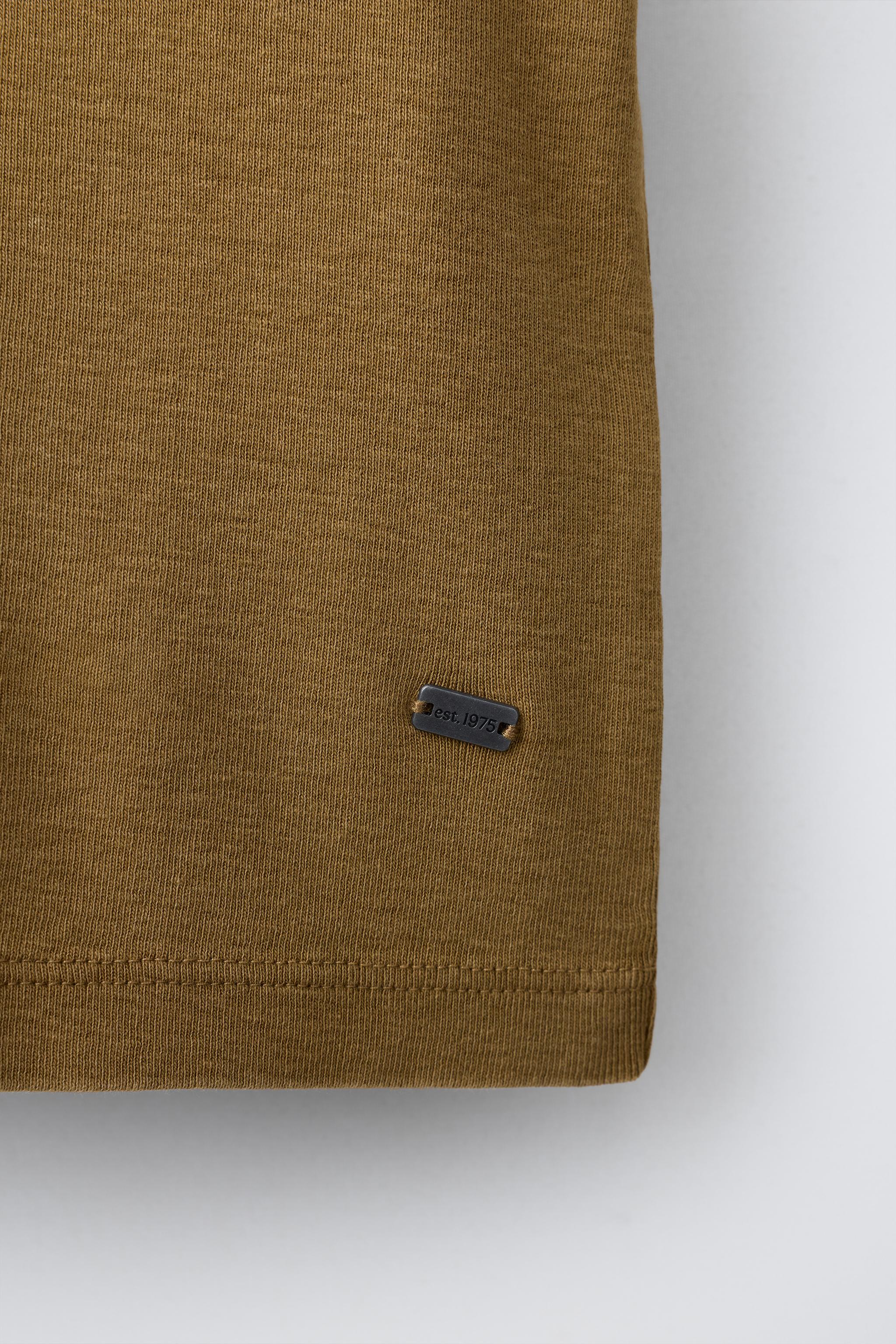 WASHED EFFECT RIB TOP